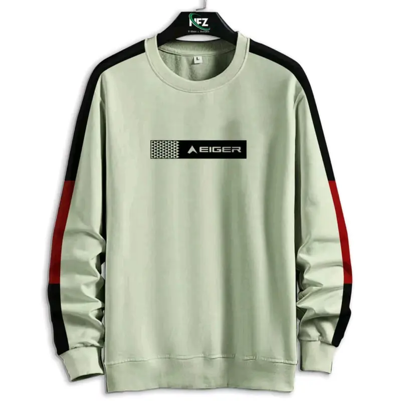sweater pria wanita jumbo size sampai 7XL Fleece Crewneck Hoodie Nyaman Tebal Distro Sablon Zipper Panjang 6
