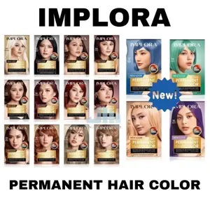 IMPLORA Warna Rambut Permanen Pilihan Warna Terbaru untuk Hasil Warna Rambut Tahan Lama dan Tidak Hilang