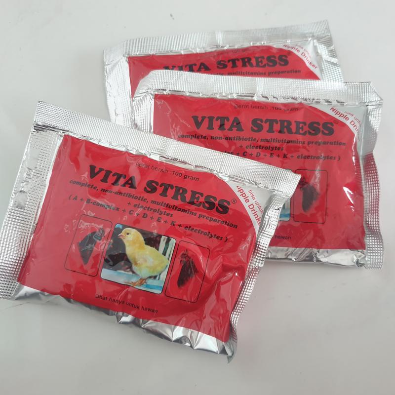 Product Introduction of [VITAMIN ANTI STRESS AYAM] VITASTRESS 100 GRAM MEDION 0