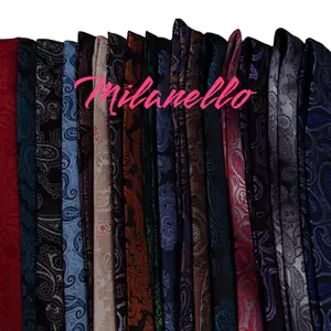 Dasi Manual Motif Batik Lebar 7 - 8 cm untuk Pria Wanita Elegan