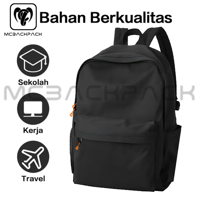 Tas Anti Air Waterproof Tas Ransel Sablon Reflektip Rainbow Silver Menyala Terkena Sinar Tas Dewasa Dan anak Premium Quality 7