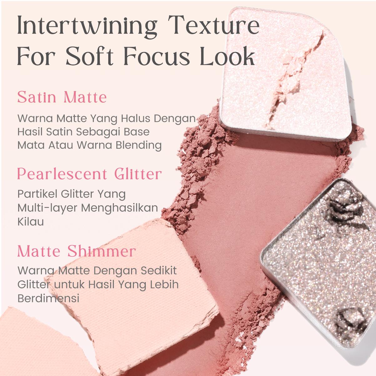 [Trend Setter Bundle] Focallure Makeup Set Eyeshadow Palette & Facial Shaping Palette & Shine Lip Tint & Eyebrow Cream & Gel