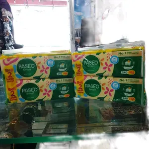 Paseo Paket Bundling 2pcs Tisu Paseo Go Smart 390sheets 3Lapis Tebal dan Hemat No.1 Facial Tissue 3Ply Beli 2 Lebih Hemat