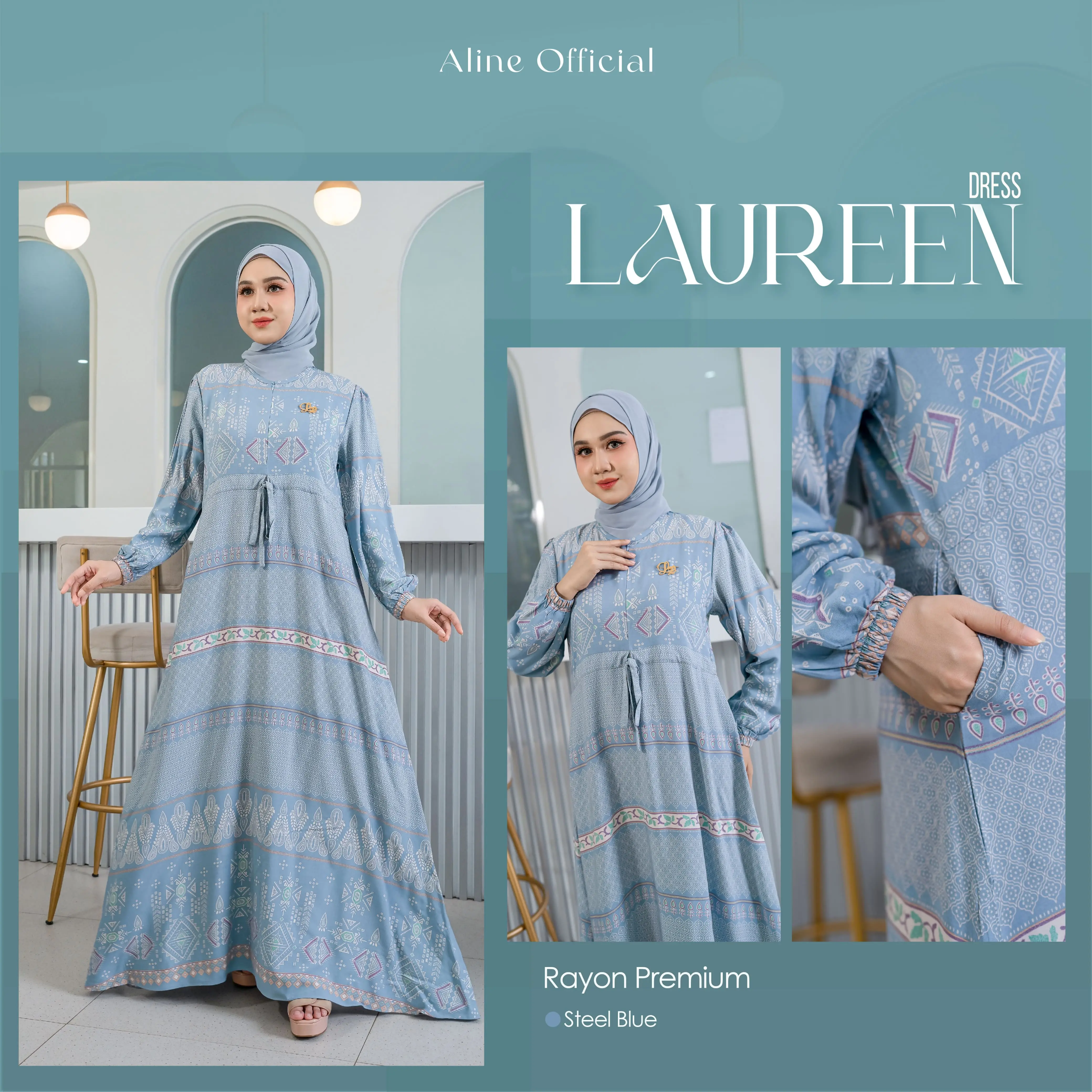 Laureen Dress All by Aline Official
