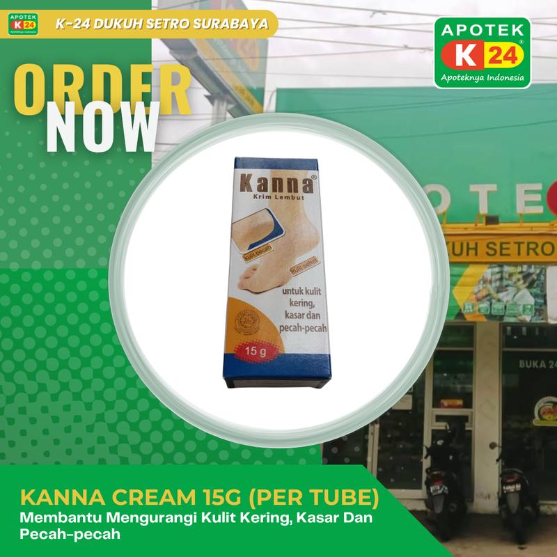 KANNA CREAM LEMBUT 15 GRAM,30 GRAM (PER TUBE) - PERAWATAN 1
