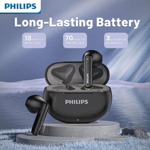 ฟิลิปส์ TAT1199 หูฟังบลูทูธรุ่นใหม่ ไร้สาย แบบครึ่งในหู เสียงสูงคุณภาพดี ตัดเสียงรบกวน เหมาะสำหรับแอปเปิลและแอนดรอยด์ ซันจิ บ้า หูฟัง อุปกรณ์  มือถือ headphone