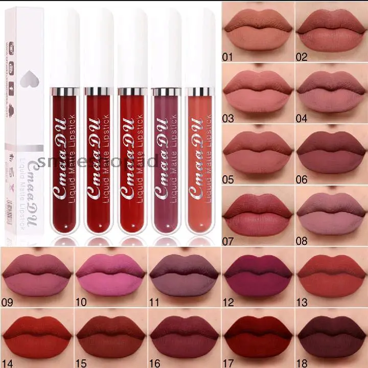 emaadu lipstik matee waterproof Lipstick