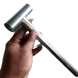 Palu Pemecah Es Batu Stainless Steel Cream Kitchenware Alat