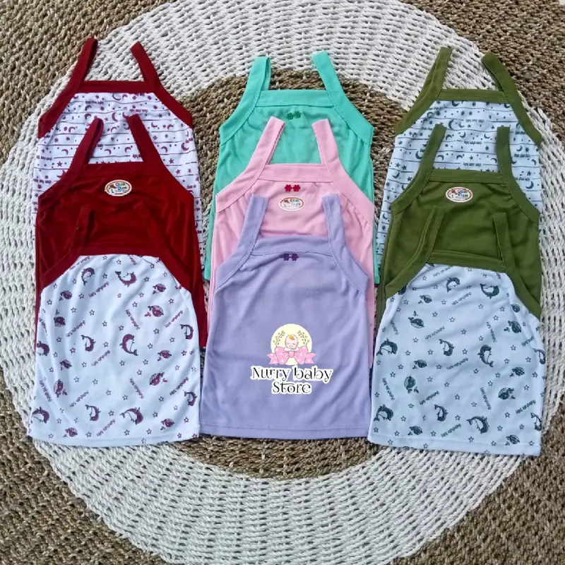 cham cham baby.tengtop bayi dan anak perempuan,singlet kaos dalam anak usia 0-4tahun ukuran S,M,L,XL 1