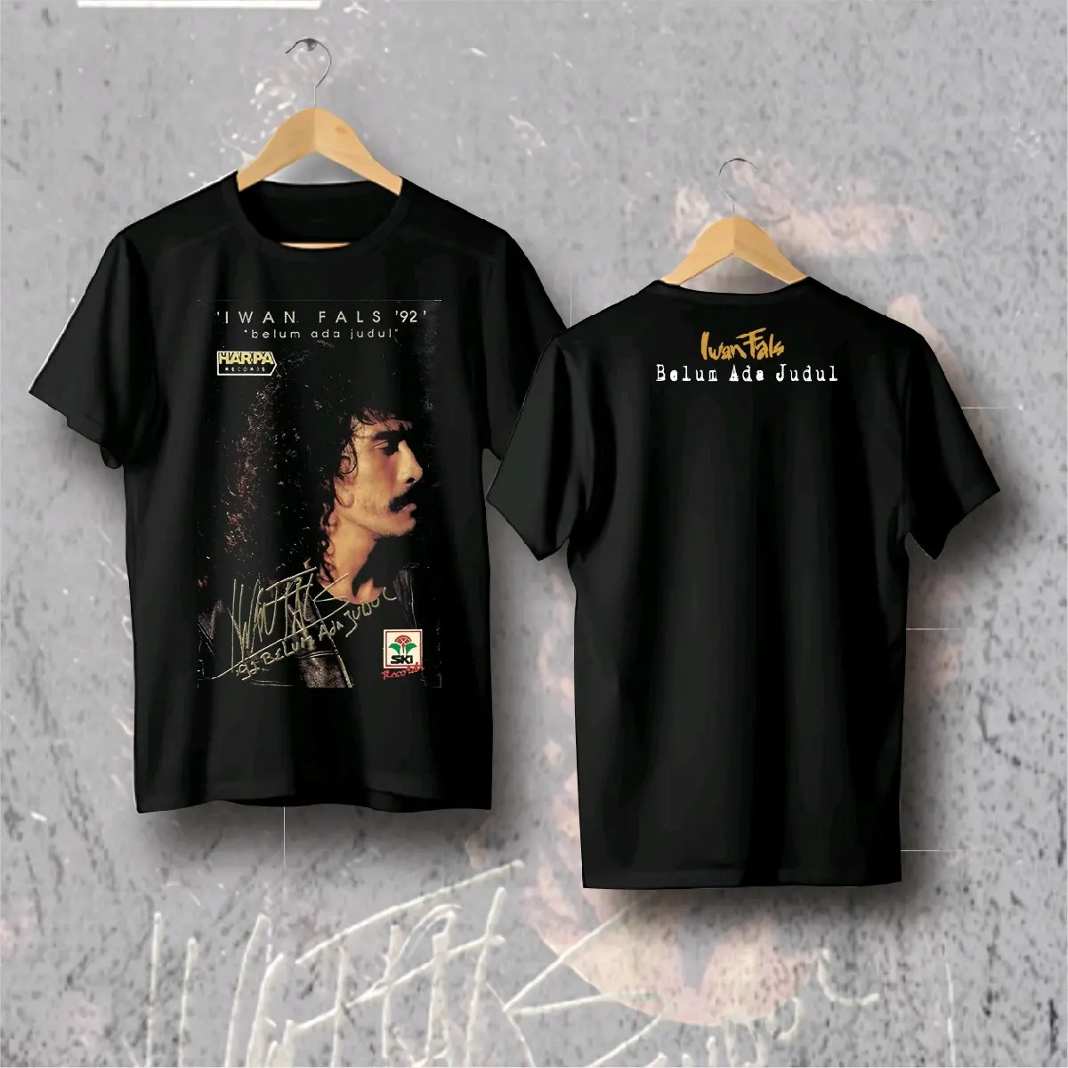 kaos IWAN FALS, BELUM ADA JUDUL 92, kaos distro, kaos sablon dtf