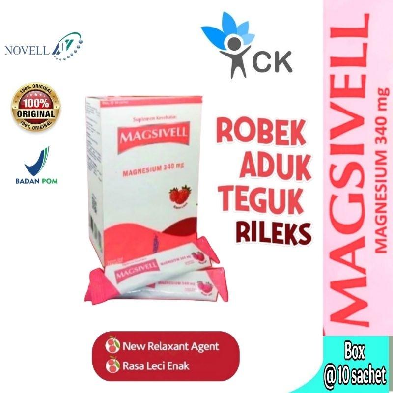 MAGSIVELL- magnesium 340 MG - dapat mengurangi kram