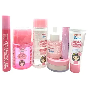 PIGEON TEENS Paket Make Up Skincare FULL SET/Makeup Kit Remaja/Bedak dan Micellar Water Remaja/Untuk Semua Jenis Kulit