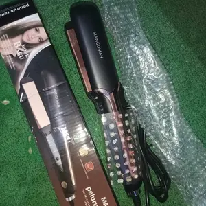MANGOMAN Catokan Rambut VTNW Catok Rambut 2in1 220°C Nano Silver Hair Straightener - Curly - Blow Warna Pink
