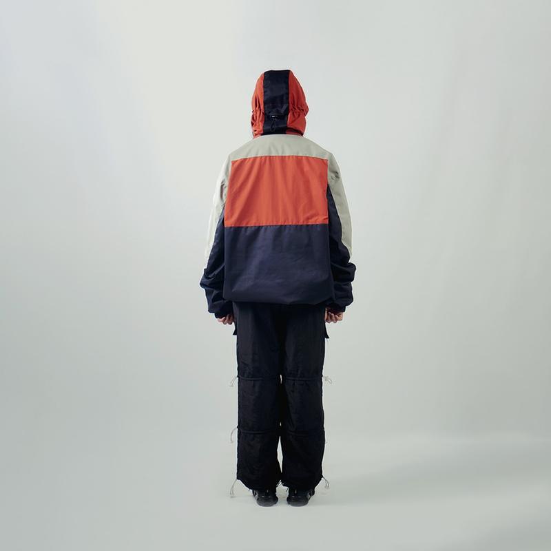Product Introduction of Jaket windbreaker tahan angin Windproof Auckland north adevnture Unisex Outdoor Waterproof Casual Outer Parasut Zipper Kerja Merah Nyaman Keren Motor Parka Distro Motif Semi Semi gus jaket  almamater 3