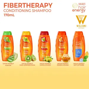 Makarizo Hair Energy Fibertheraphy Conditioning Shampoo 170mL - Shampo 2in1 Untuk Rambut Sehat
