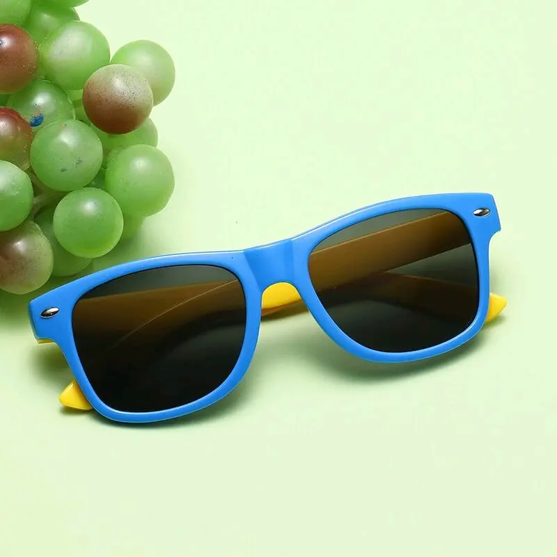 Uriba - Kacamata Anak Gaya Cowok Cewek Flexibel Sun Sunglasses boy and girls Fashion 3
