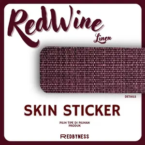 Redbyness|Skin Sticker Redwlne Linen Stiker