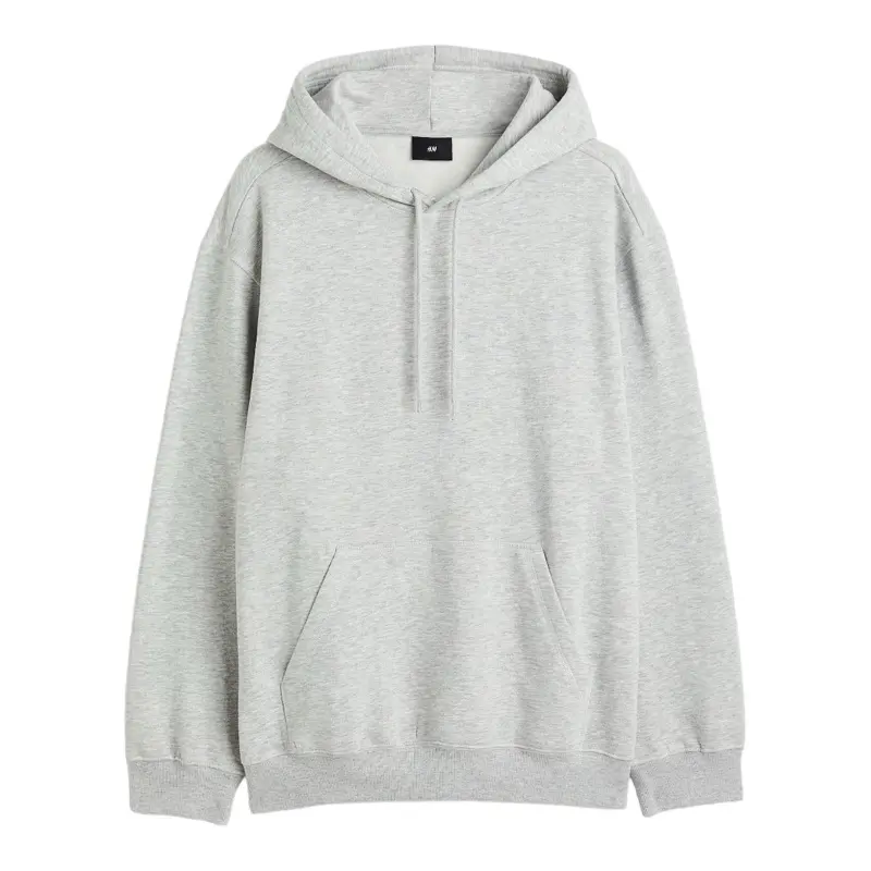 ( 5.5 ) Hoodie Unisex HM Polos, Flecee Katun Lembut Tebal, Free Papperbag 5