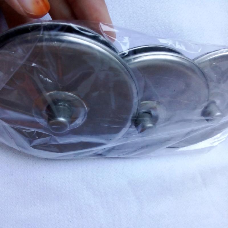 Tutup gelas stainless 6 pcs D8 cm 4