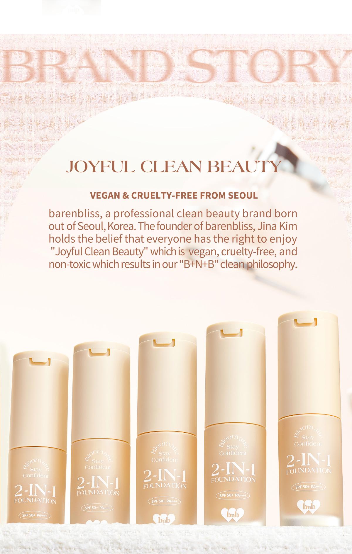 BNB barenbliss Bloomatte Stay Confident 2-in-1 Foundation | Foundation & Concealer, Tahan Lama 16 Jam, Waterproof & Sweatproof, Natural-Matte Finish, SPF 50 PA+++ BNB barenbliss Bloomatte Stay Confident 2-in-1 Foundation | Foundation & Concealer, Tahan Lama 16 Jam, Waterproof & Sweatproof, Natural-Matte Finish, SPF 50 PA+++