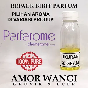 50 gram prem bibit parfum murni produk parfarome