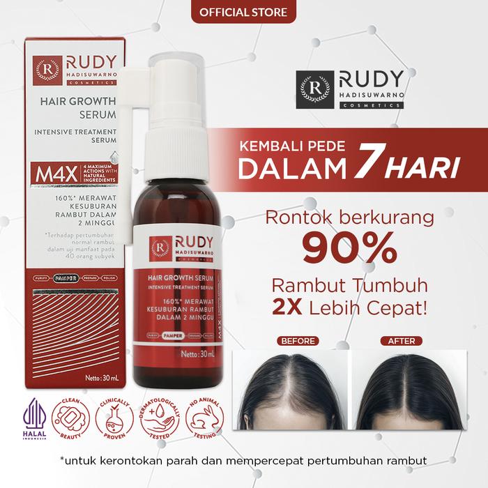 Gambar Rudy Hadisuwarno Cosmetics Hair Growth Serum 30 ml Hair Serum Penumbuh Rambut Mengurangi Rambut Rontok dari Martha Tilaar Shop_NEW Kota Administrasi Jakarta Timur Tokopedia