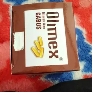 Olimex Kapsul Minyak Ekstrak Ikan Gabus isi - 60 Kapsul