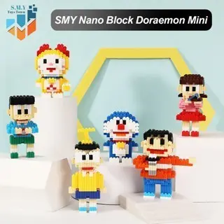 Original Special Set Nano Blocks 1SET Karakter Animasi Mini  3D Model, Mainan Blok Susun, Blok Konstruksi DIY, Dekorasi Hiasan Karakter Animasi, 4