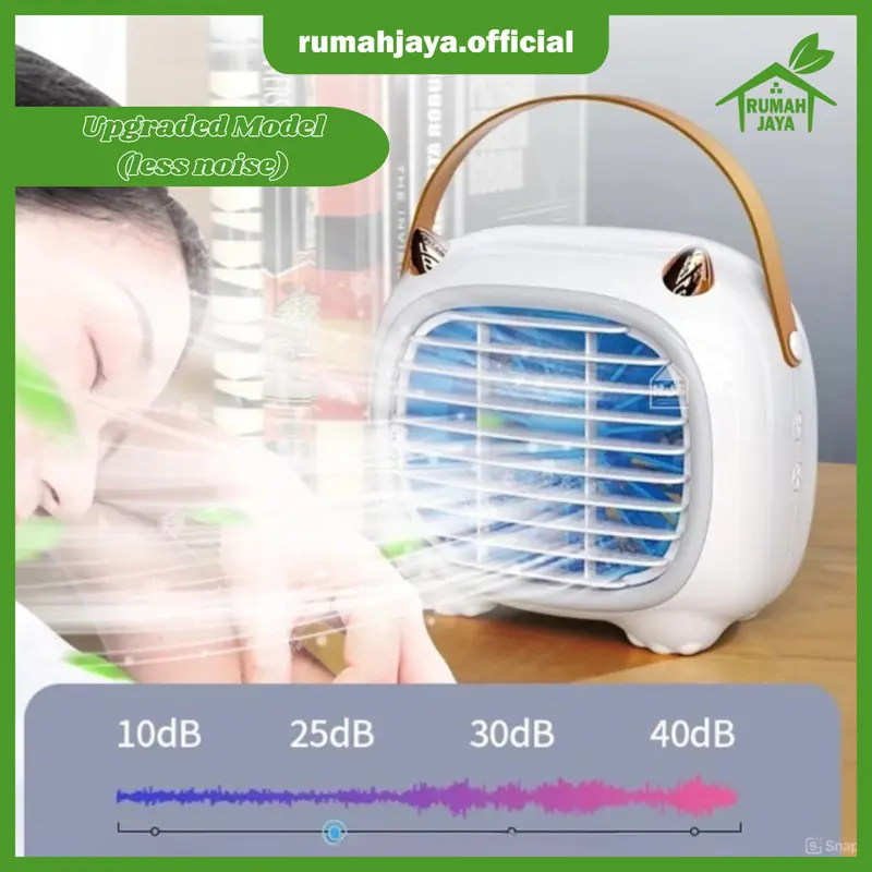 RJO - Kipas Angin Pendingin Mini Ac Little Monster / Mini Mobile Air Cooler / Kipas Angin Pendingin Spray Air / Mini Cooling Fan 4