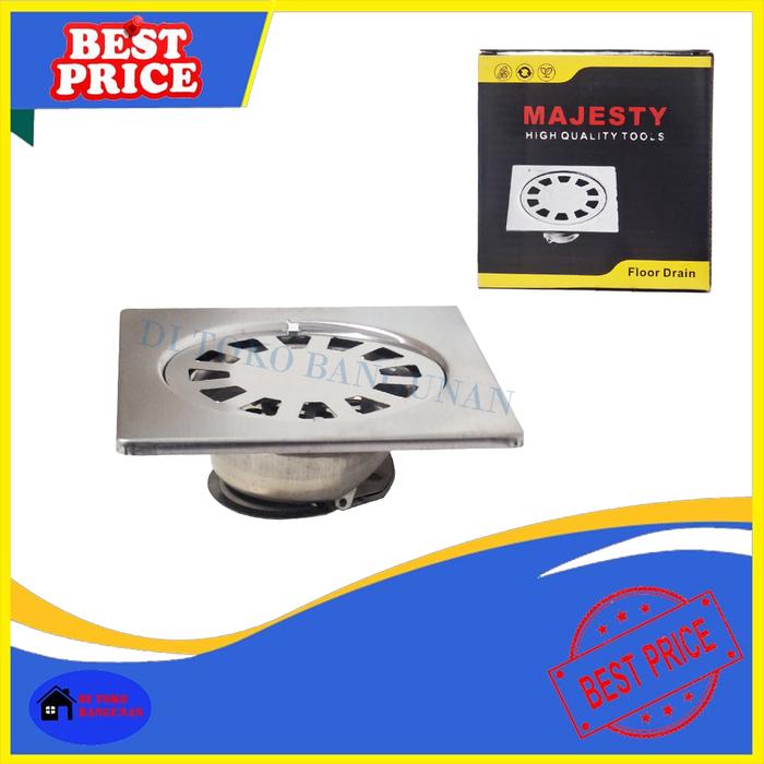 Gambar MAJESTY Saringan Got Anti Kecoa/ Serangga Floor Drain dari Di Toko bangunan Kota Administrasi Jakarta Utara Tokopedia