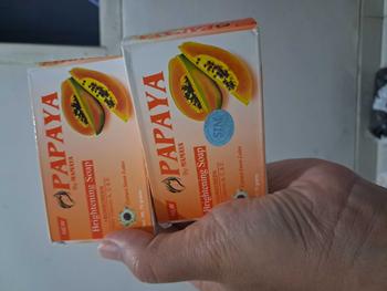 Product Review of SABUN PEPAYA / PAPAYA ORANGE 70 GRAM BY MAMAYA ORIGINAL BPOM | ORIGINAL from A**a 2