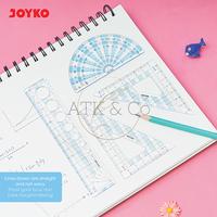 Gambar Penggaris Plastik 4 in 1 RL-PS6 Joyko - Ruler Set Matematika dari ATK & Co Kota Bandung 4 Tokopedia