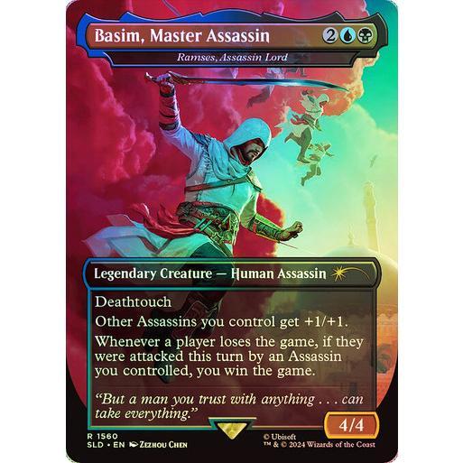 Jual Basim, Master Assassin // Ramses, Assassin Lord | SLD | 1560 | Foil |  TCG MTG Magic the Gathering Card Game - Kota Surabaya - Card Base Ii |  Tokopedia