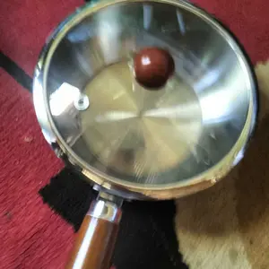 [Year End Sale] TEXANIA  BISA PILIH Panci dan Saucepan Stainless Steel Anti Lengket Anti Karat Diameter 16cm Gagang Kayu Lembut Tahan Panas Kitchenware