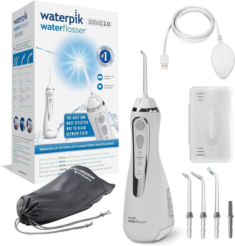 Máy Tăm Nước Không Dây Waterpik WP 580 Cordless Advanced 2.0, Bản Nâng Cấp Của Dòng WP 560