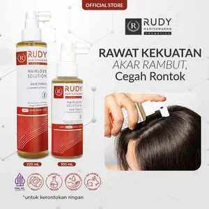 Rudy Hadisuwarno Cosmetics Hairloss Solution Hair Tonic