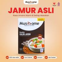 Gambar Mushome Anniversary Kaldu Jamur Non MSG 100gr | Bumbu Kaldu Jamur Umami | Paket 3 Pcs + Gratis 100 Resep - Pouch Buy 3 Get 50K dari mushomeid Kota Cimahi 3 Tokopedia