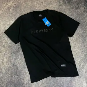 Kaos Aegrys BLACKHD Casual Crewneck Pria Wanita