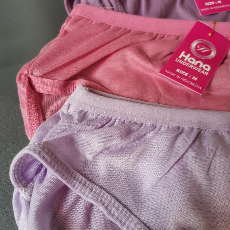 Celana Dalam Wanita Murah Berkualitas Isi 3 Pcs 6 Pcs Dan 1 Lusin Brand Lokal Hana Nyaman 2