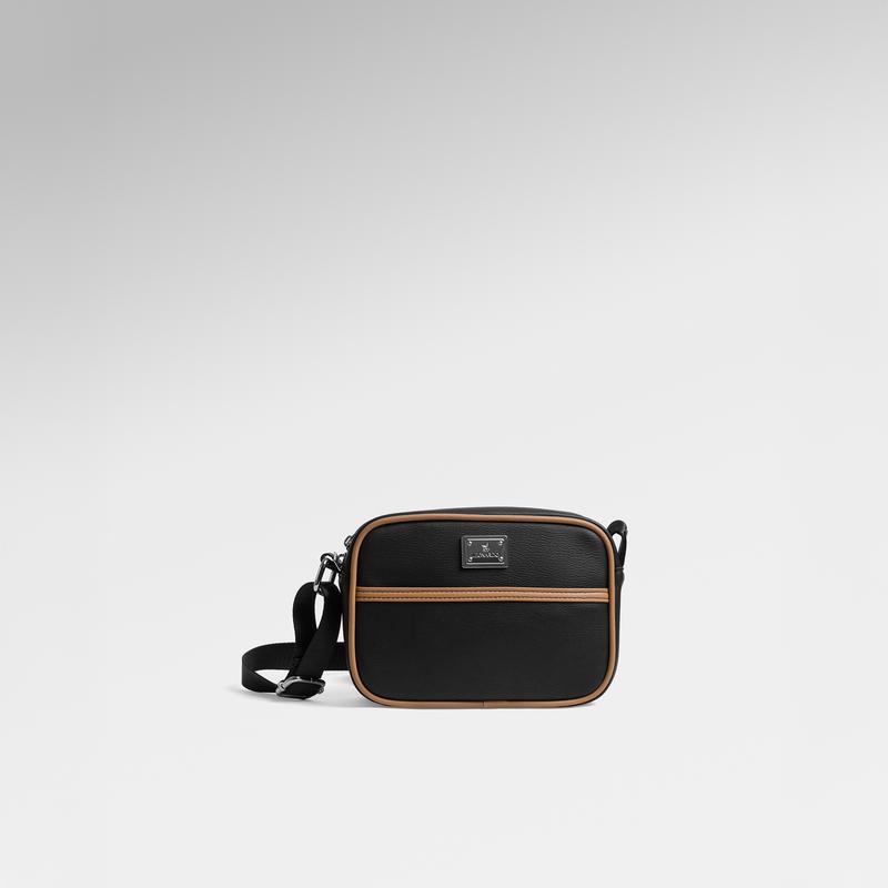 Túi Da Đeo Chéo Dáng Hộp Thompson chất liệu da bền bỉ kháng nước tốt Thương Hiệu LEONARDO