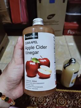 Product Review of NUTRIFARM CUKA APEL 500ML WITH MOTHER CUKA APEL 500 ML organik from J**s ** 3