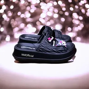 Sandal Anak Perempuan Kuromi Selop Slip On Ban 2 Korea Sendal Anak Anak Cewek Kekinian Korean Style Slop Fashion