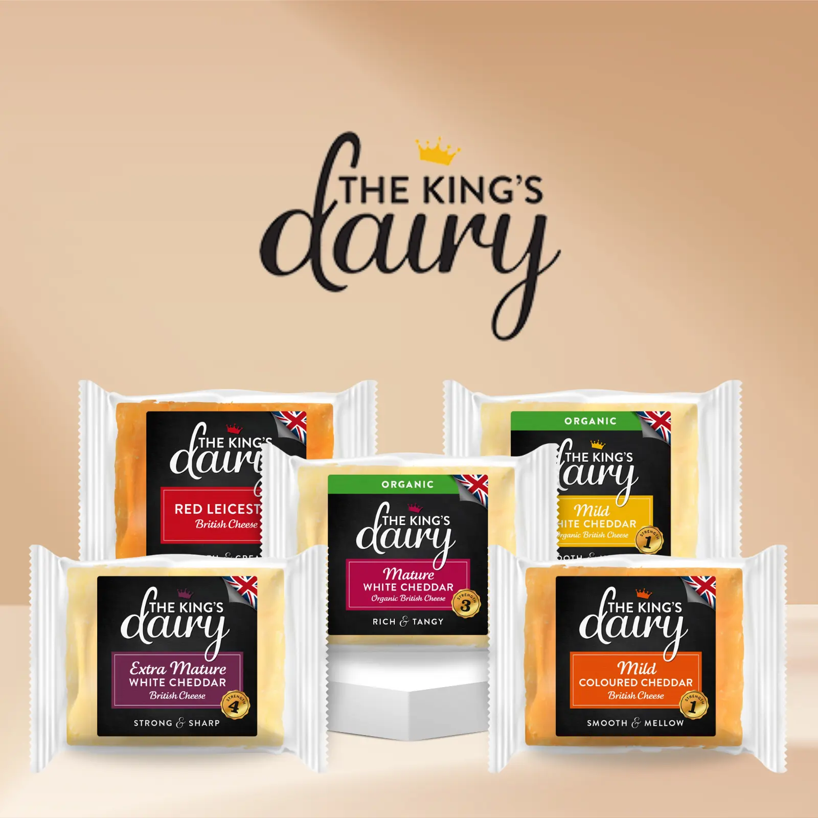 The King's Dairy Gluten Free Cheese by Atasco