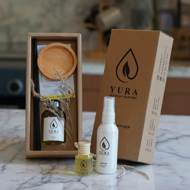 Hampers Pengharum Ruangan - Yura Home Parfum Diffuser 1
