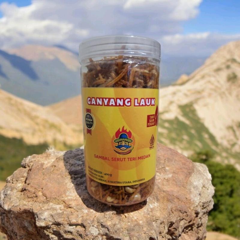 SAMBAL SERUT TERI MEDAN UKURAN 400g (GANYANG LAUK) 1