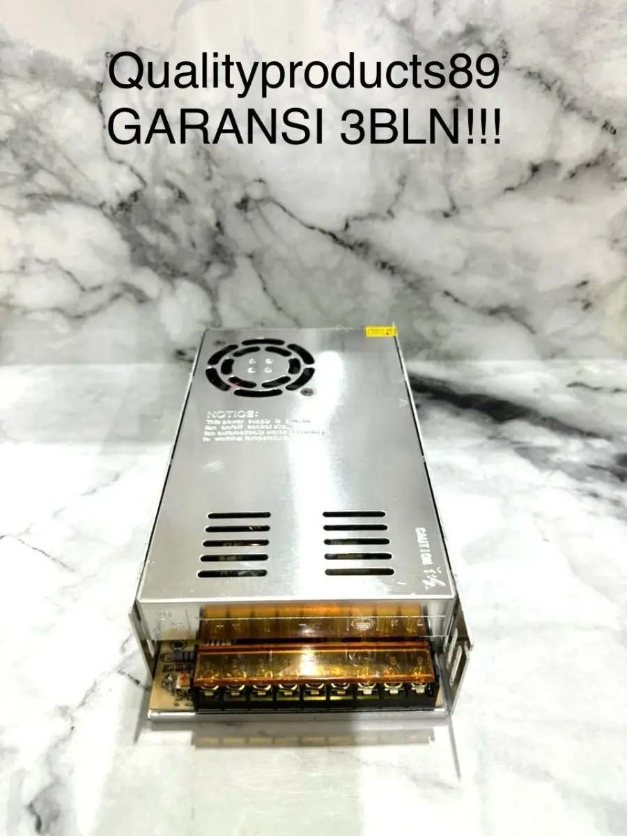 SPITZE rafo Adaptor Power Supply 12V 30A 360W JAMIN FULL POWER GARANSI 3BLN power supply titanium