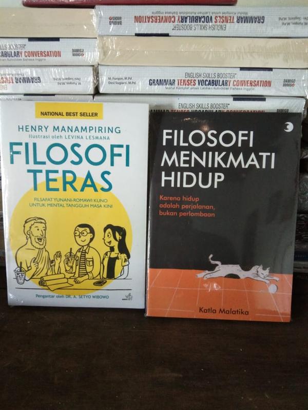 PAKET 2 BUKU FILOSOFI TERAS DAN FILOSOFI MENIKMATI HIDUP 0