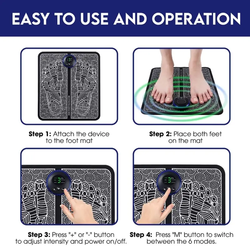 MIKA [Beli 2 Gratis 1] Alat Pijat Leher Elektrik EMS Mini Neck Massager Akupuntur 7