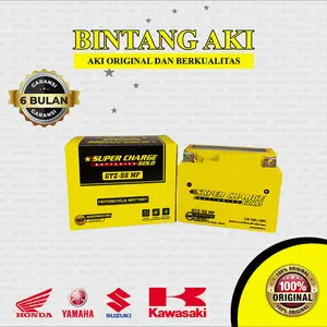 Aki Motor Jupiter MX New SUPERCHARGE GOLD GTZ5S Accu Kering Gel