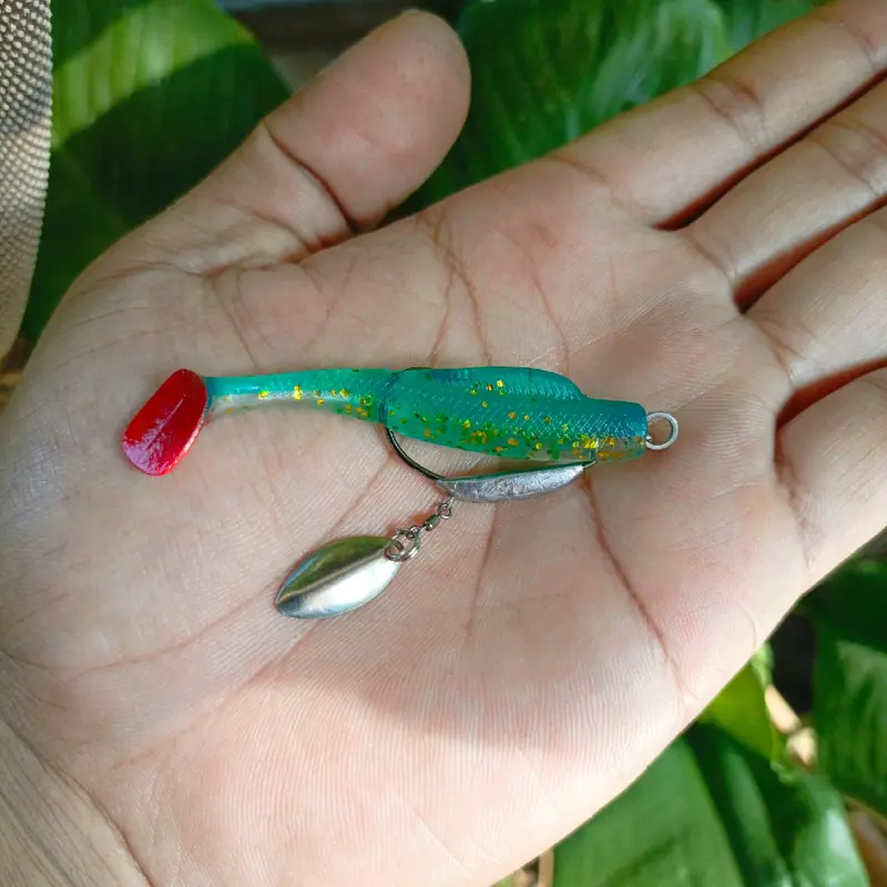 SOFT LURE 6cm Umpan Casting gabus untuk 1 pcs 3